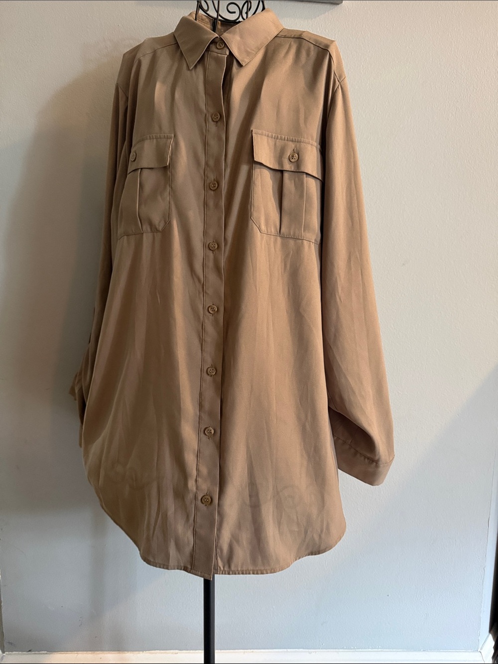 Chico's Relaxed Button-Up Blouse